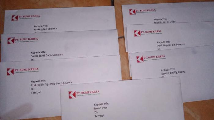 Disomasi PT Bumi Karsa-Kalla Grup Makassar karena Timbun dan Bersih-Bersih Tanah Milik Sendiri, Jubir Ahli Waris Labbai: “Salah Alamat”