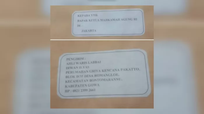 Jelang Sidang Putusan Gugatan atas PT Bumi Karsa-Kalla Grup Makassar, Jubir Ahli Waris Labbai Surati MA RI: “Lokasi Bukan Tanah Adat, BPN Kota Makassar Menerbitkan 5 SHM di Tanah Redis“